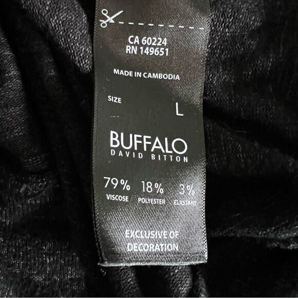 Buffalo "Good Vibes" Pullover Top Size L - Picture 4 of 7